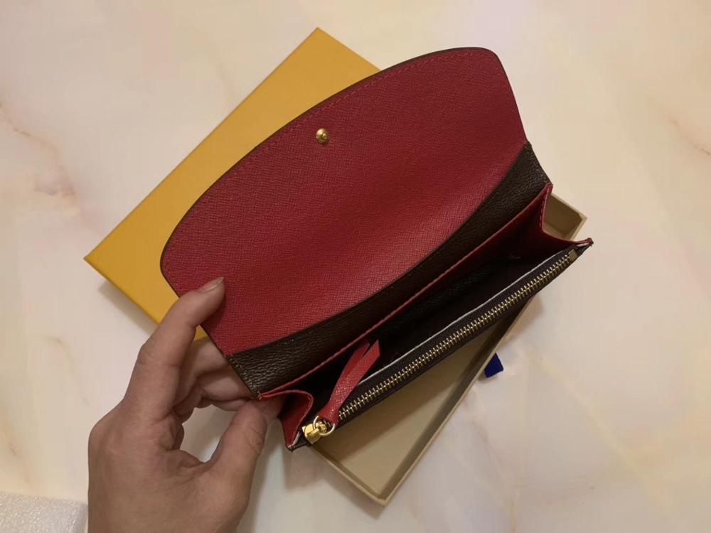 lady wallet long wallet lady multicolor color coin purse Card holder women classic zipper pocket clutc