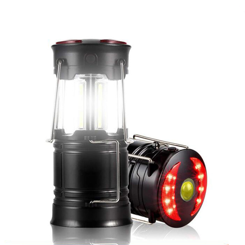 Rechargeable LED Camp Lantern Super Bright 4 Modes Water Resistant Outdoor Light Portable Emergency Camping Lamp Flashlights: Battery Powered