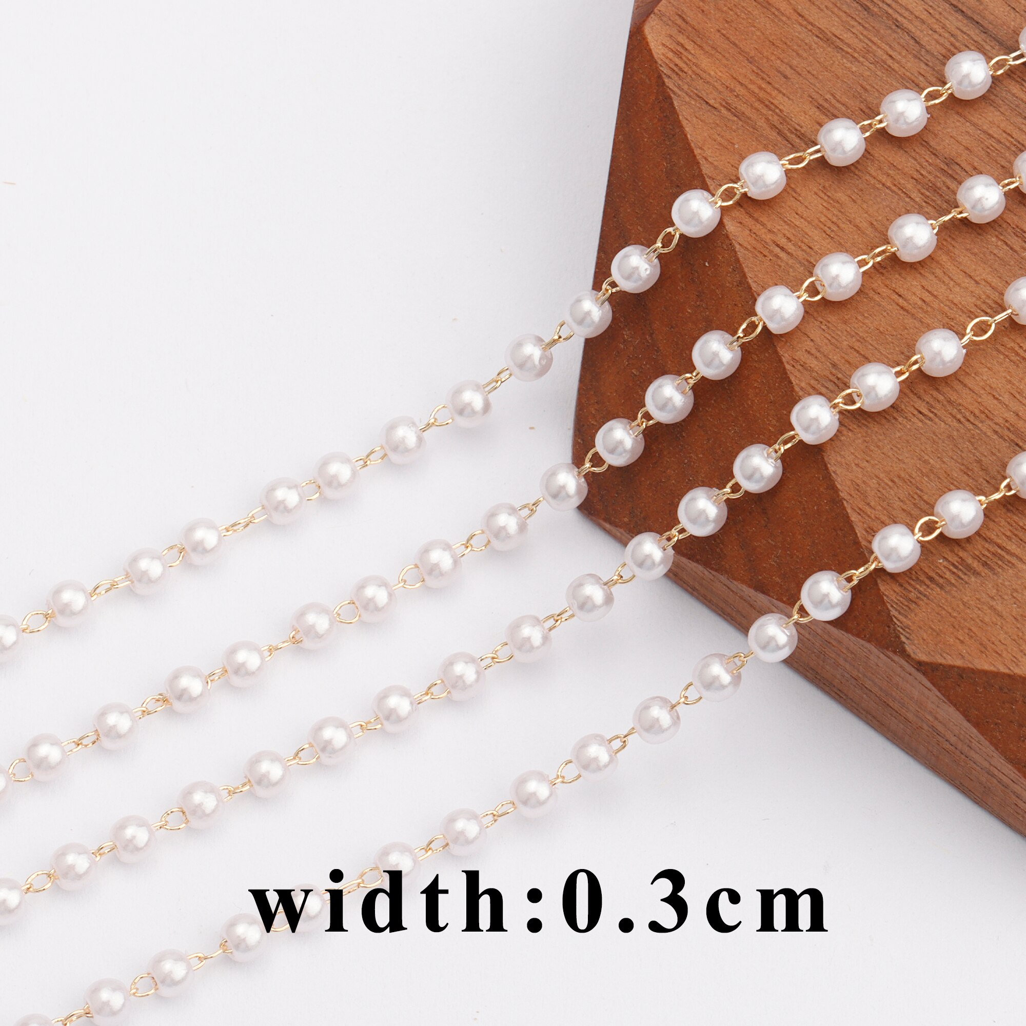 GUFEATHER C90,jewelry accessories,ordinary plated,diy chain,ordinary pearl,hand made,diy chain necklace,jewelry making,3m/lot