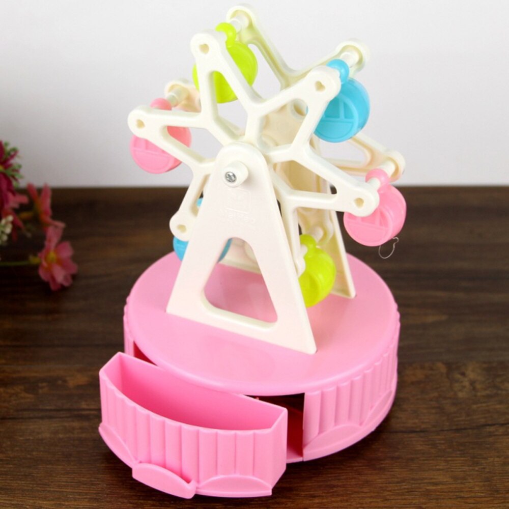 Cartoon Ferris Wheel Box Rotating Box Decorations for Kids Children )