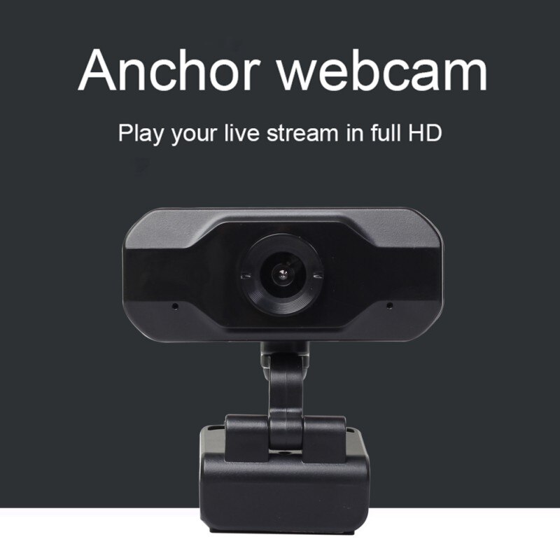 720p Volle HD Webcam Mit Stereo Mikrofon USB Schreibtisch & Laptop Webcam Mit 93-Grad Weiten Blickwinkel dreh Nocken