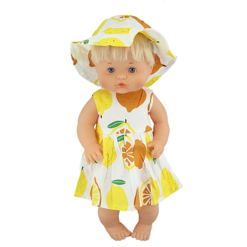 Clothes Fit 40cm 41 cm Nenucos Doll Nenuco Ropa y su Hermanita Purple Long Sleeves T-shirt Purple Dots Pants With Hat
