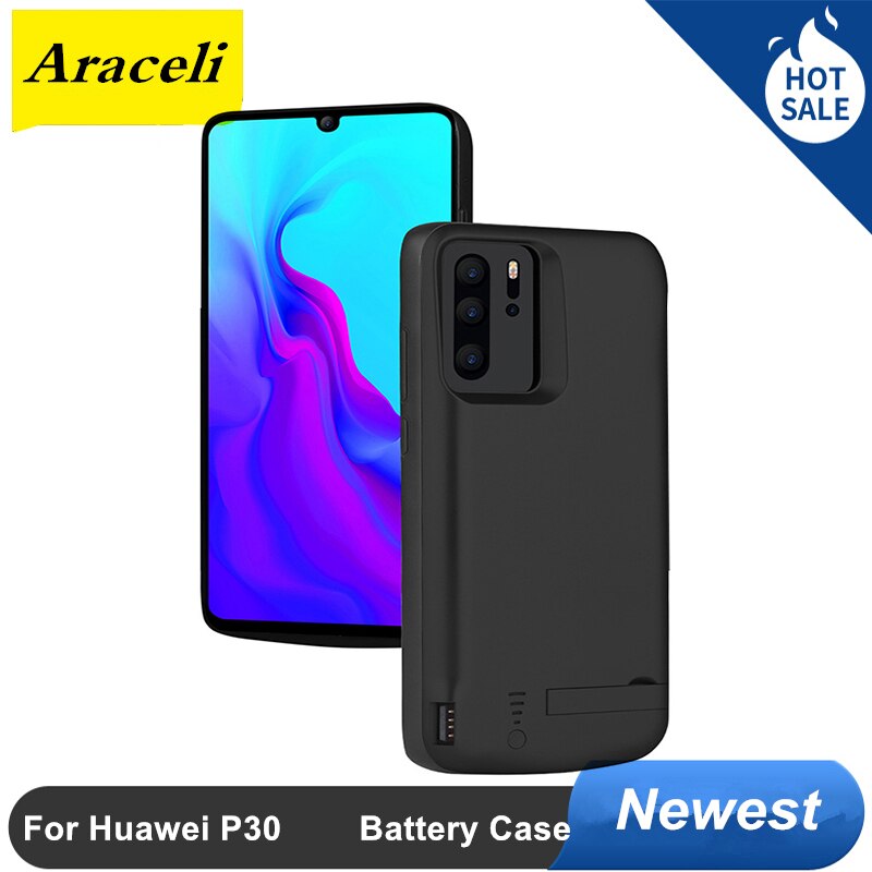 Funda de batería de 10000 Mah para Huawei Mate 30 Pro 40 P30 P40 Pro Honor 8 9 10 20 V10 V30 Play Note 10, carcasa de alimentación: For Huawei P30