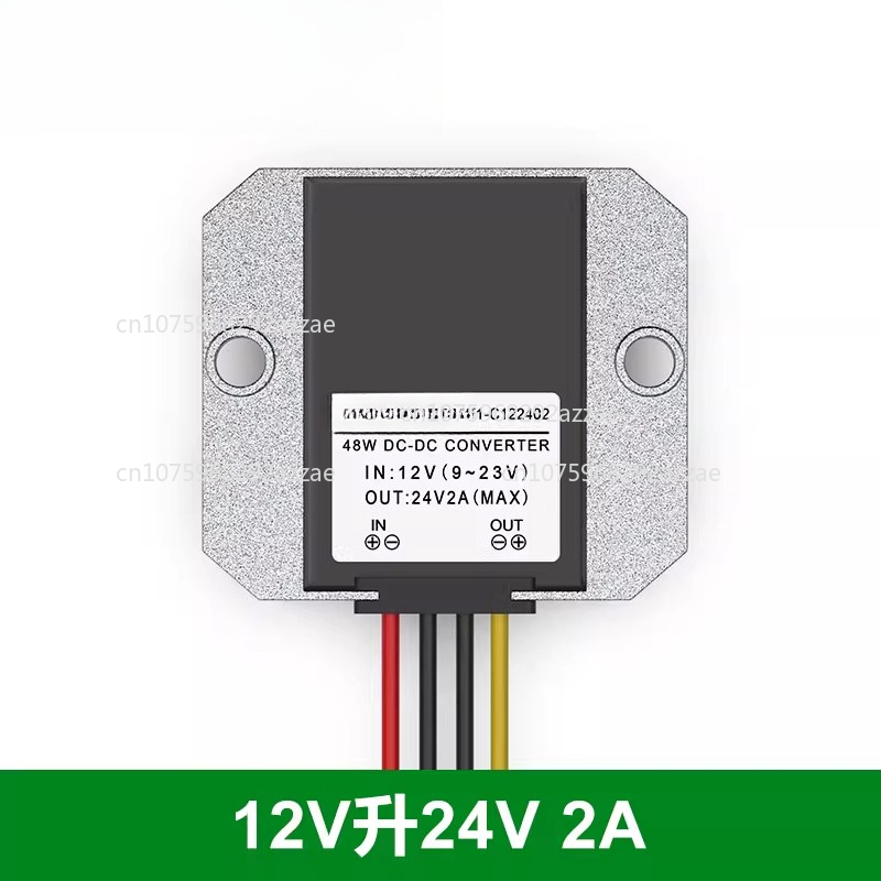 12v to 24v omformer , dc 12v to 24v strømforsyningsforsterkermodul 12v to 24v: Gull