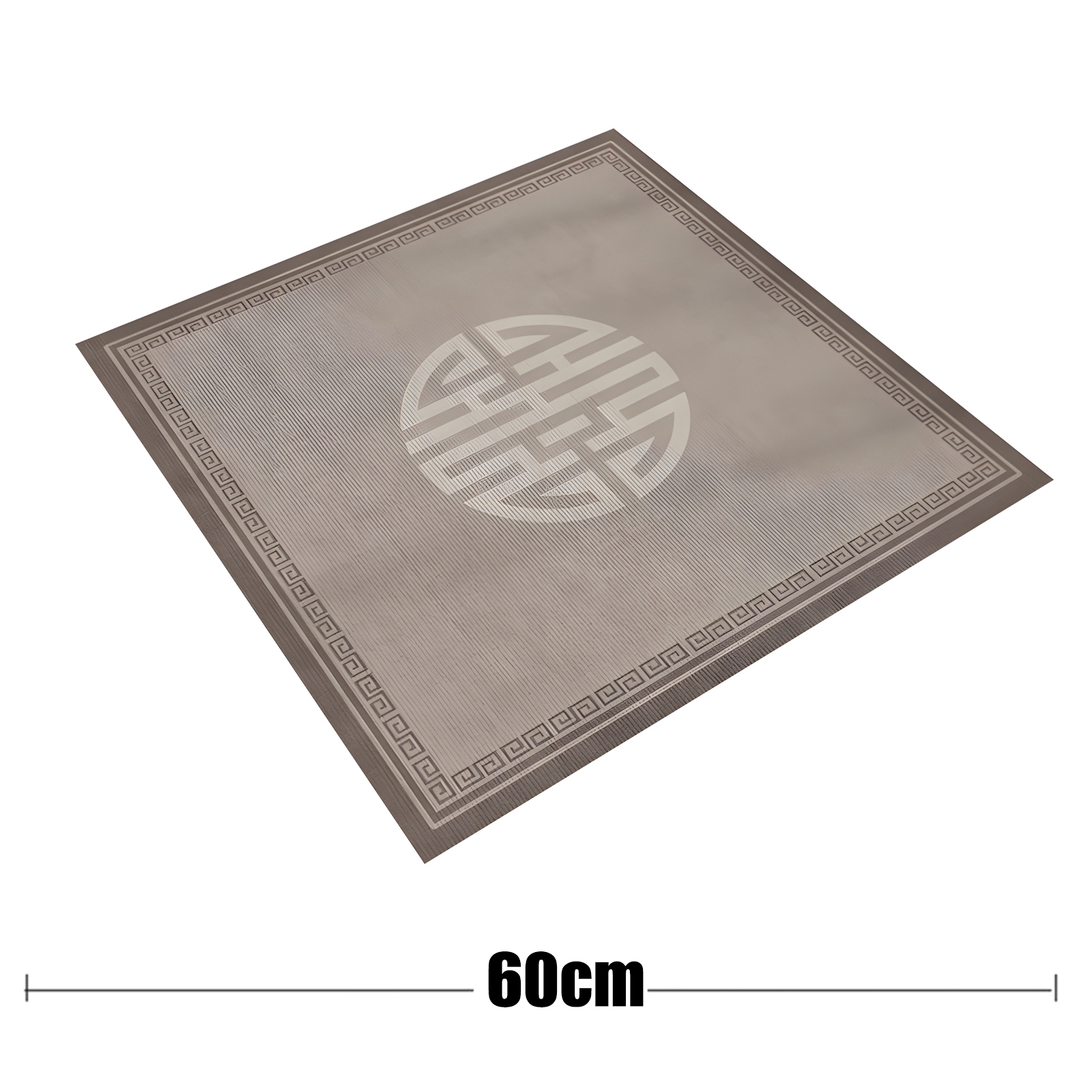 60/70/80 Cm Rubberen Tafel Mat Voor Mahjong Games Grote Multiplayer Game Party Bordspellen Mahjong tafel Mat: Rood