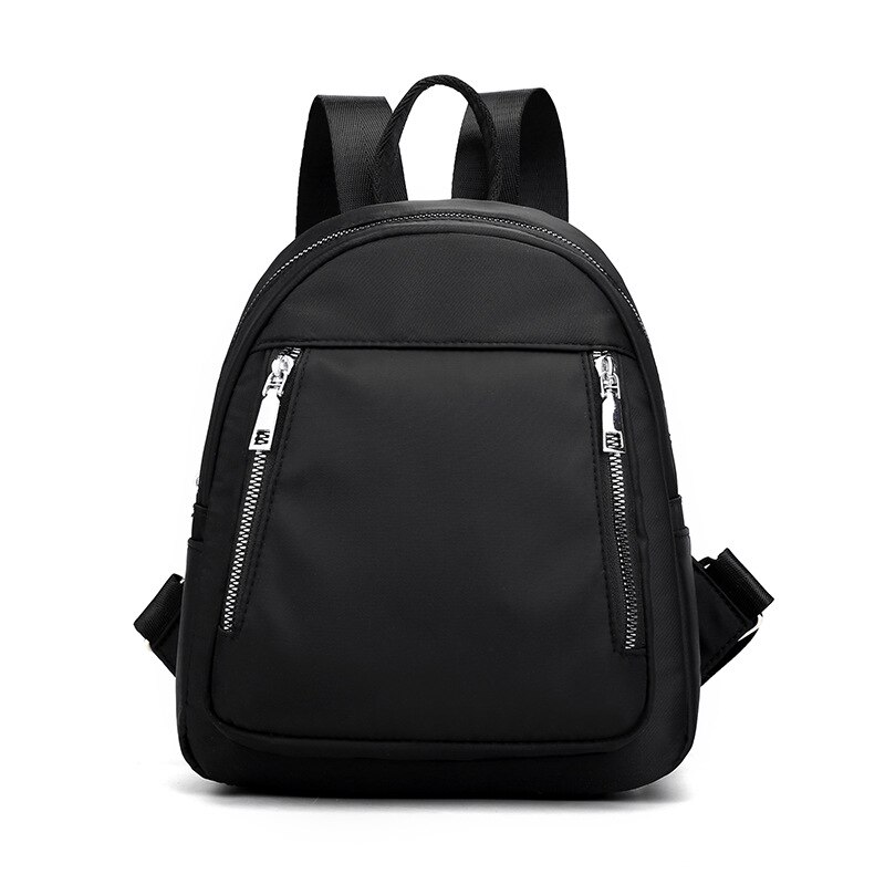 Backpack WOMEN'S Bag Style Nylon Oxford Cloth Backpack One Shoulder Canvas Bag Waterproof Mini Bag