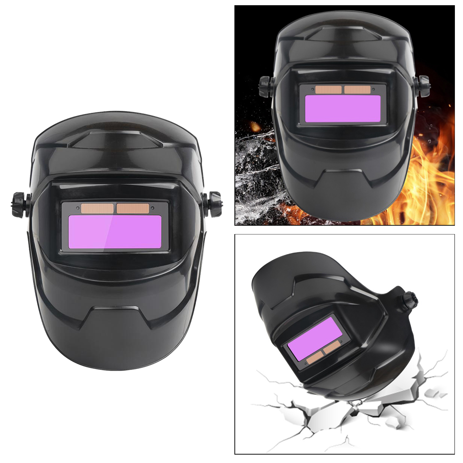 Solar Auto Darkening Welding Helmets Welding Mask Eyes Goggles for MMA MIG TIG