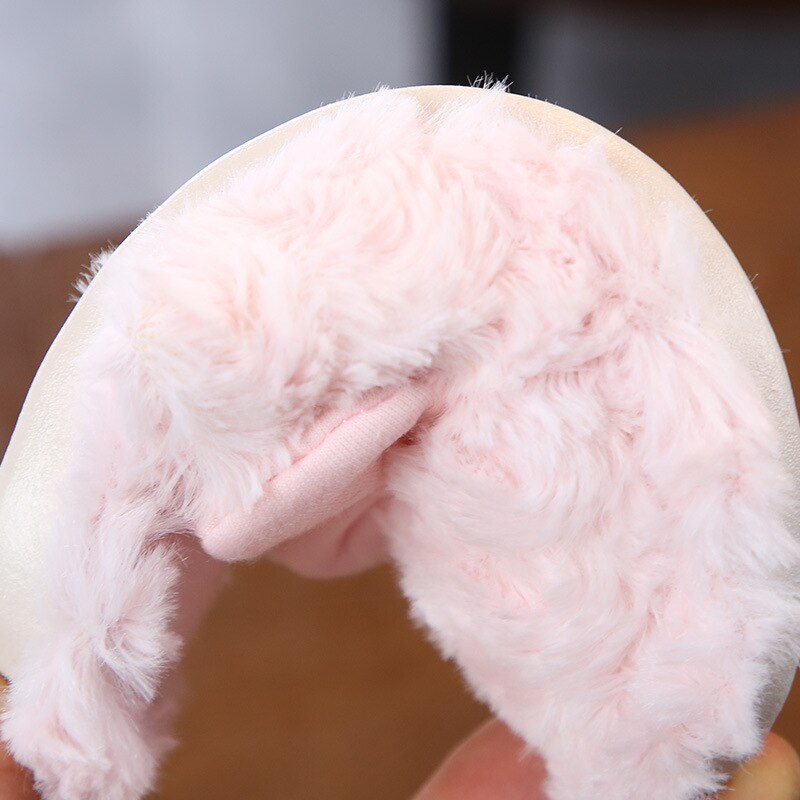 Winter Slippers Children Girls Shoes Bow Princess Slippers Warm Plush Toddler Girls Slippers Kids Slippers For Girls