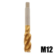 Home Thread tap Workshop Supply 1pc Titanium plated M10 M12 M14 M16 Screw