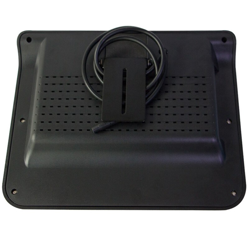 9 Inch Auto Hoofdsteun Mp5 Monitor 1080P Contact Knop Screen Usb Sd Fm Speaker 2-Weg Video-ingang