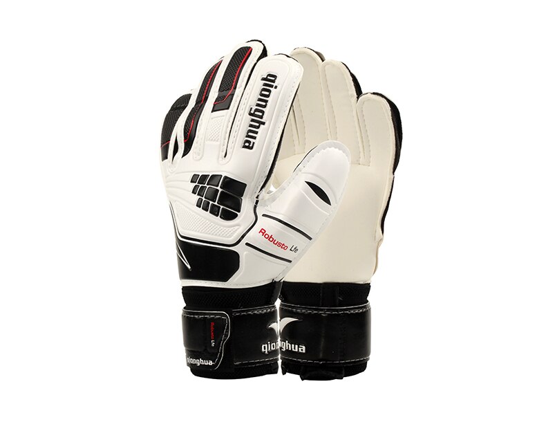 Guantes de portero de fútbol , protección sin dedos, guantes de portero de fútbol de látex engrosados