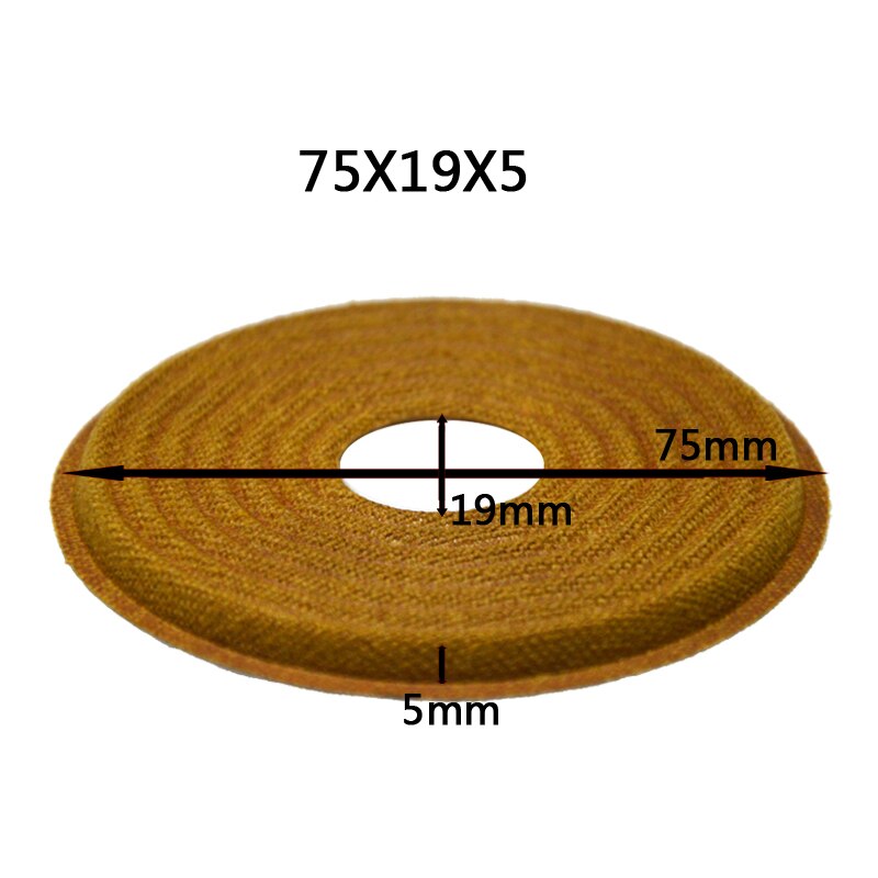 2 uds. De altavoces de onda elástica de 58x2 0/72x25.5/75x1 9/75x25,5mm, Subwoofer, altavoz de graves profundos, amortiguador de araña para reparación