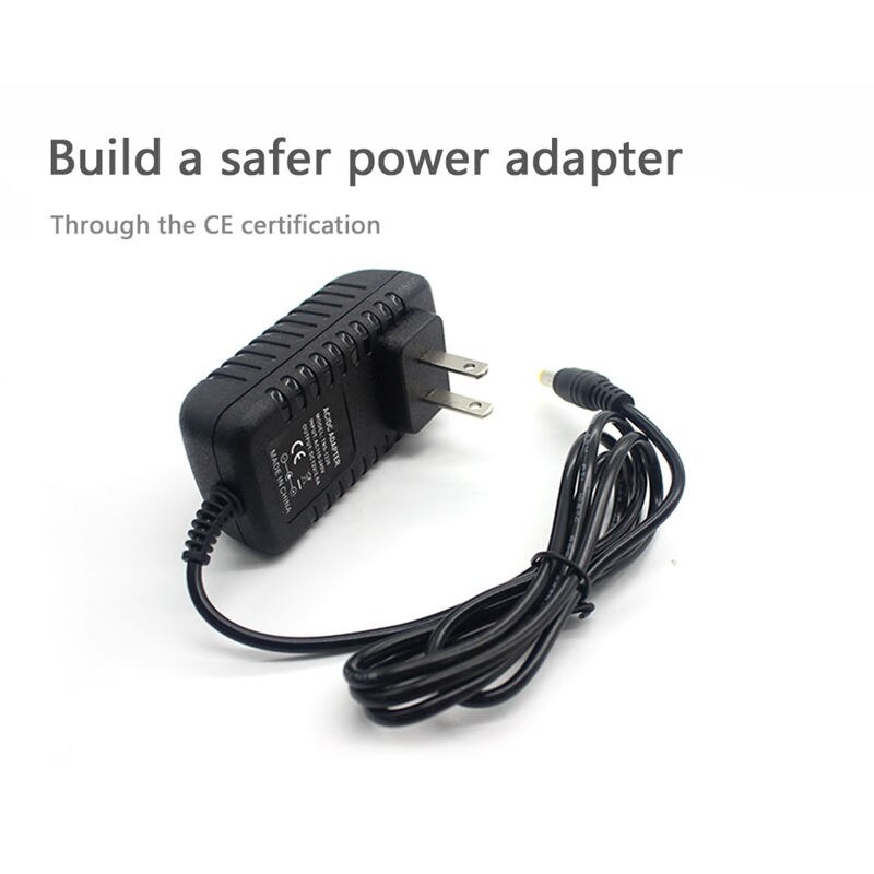 Ac/Dc 12V 2A 24W Voeding Adapter Transformator Voor 5050 3528 Led Strip Licht Us Plug