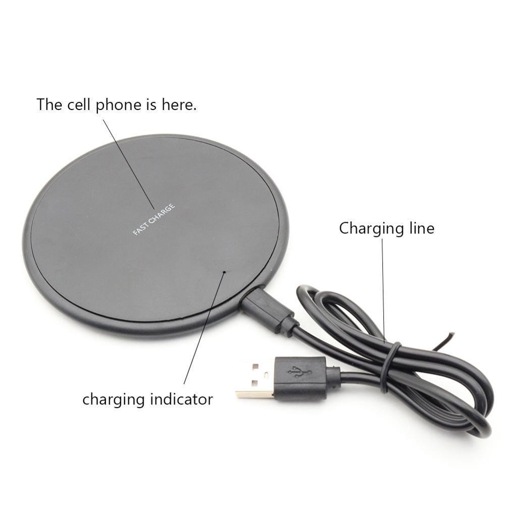10w qi draadloze oplader voor samsung galaxy note  s10 s9/s9+ s8 , 9 usb snellaadpad voor iphone 11 pro, xs max, xr  x 8 plus