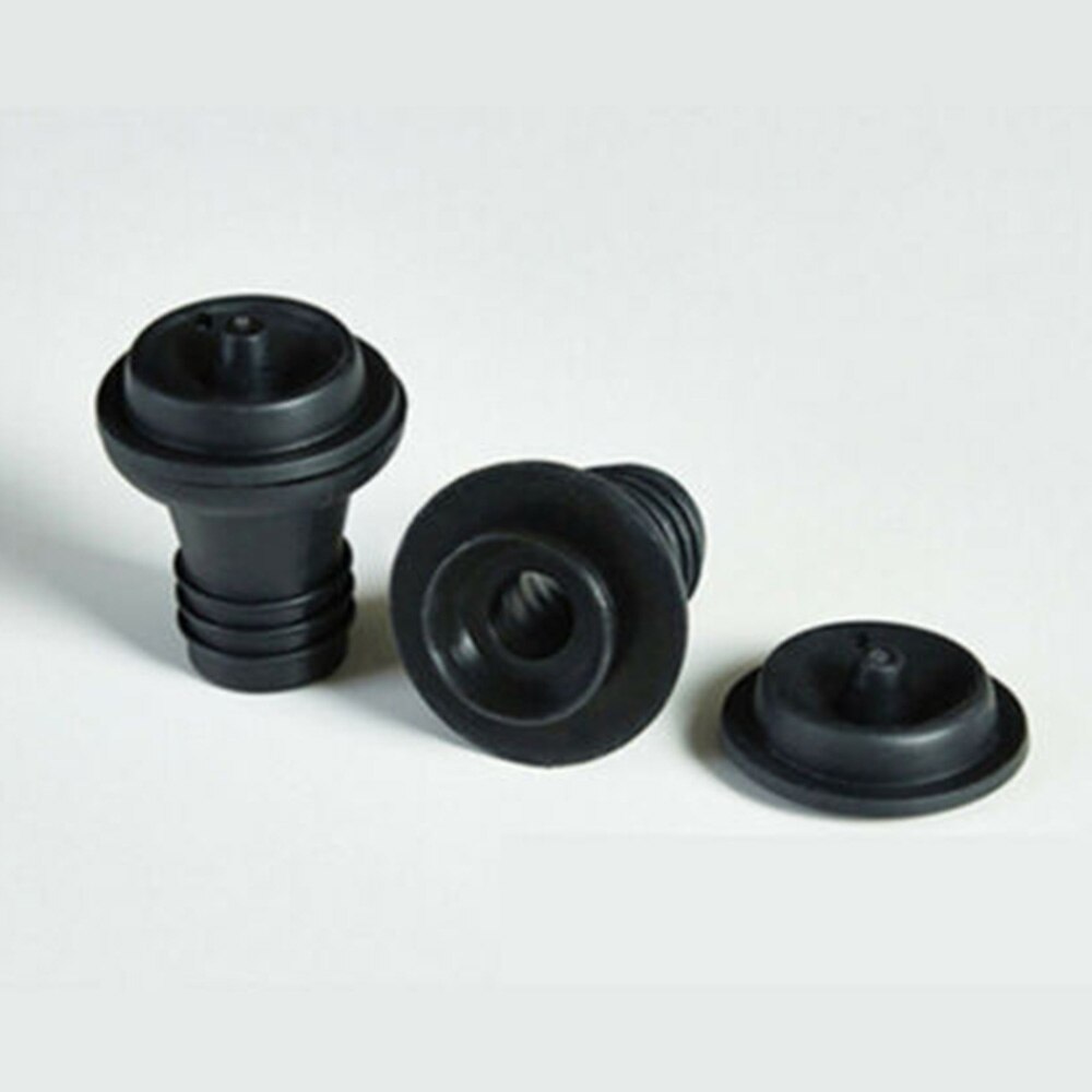 8pcs/set Rubber Wine Bottle Saver Vacuum Stoppers Preserver Saver Vacu Vin Set Vacuum Stoppers Kitchen Supplies