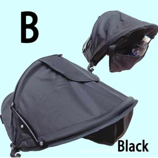 Kinderwagen Zonnescherm Zonneplek Onafhankelijke Volledige Cover Luifel Schaduw Stof Zonnescherm Paraplu Regendicht Luifel Accessoires