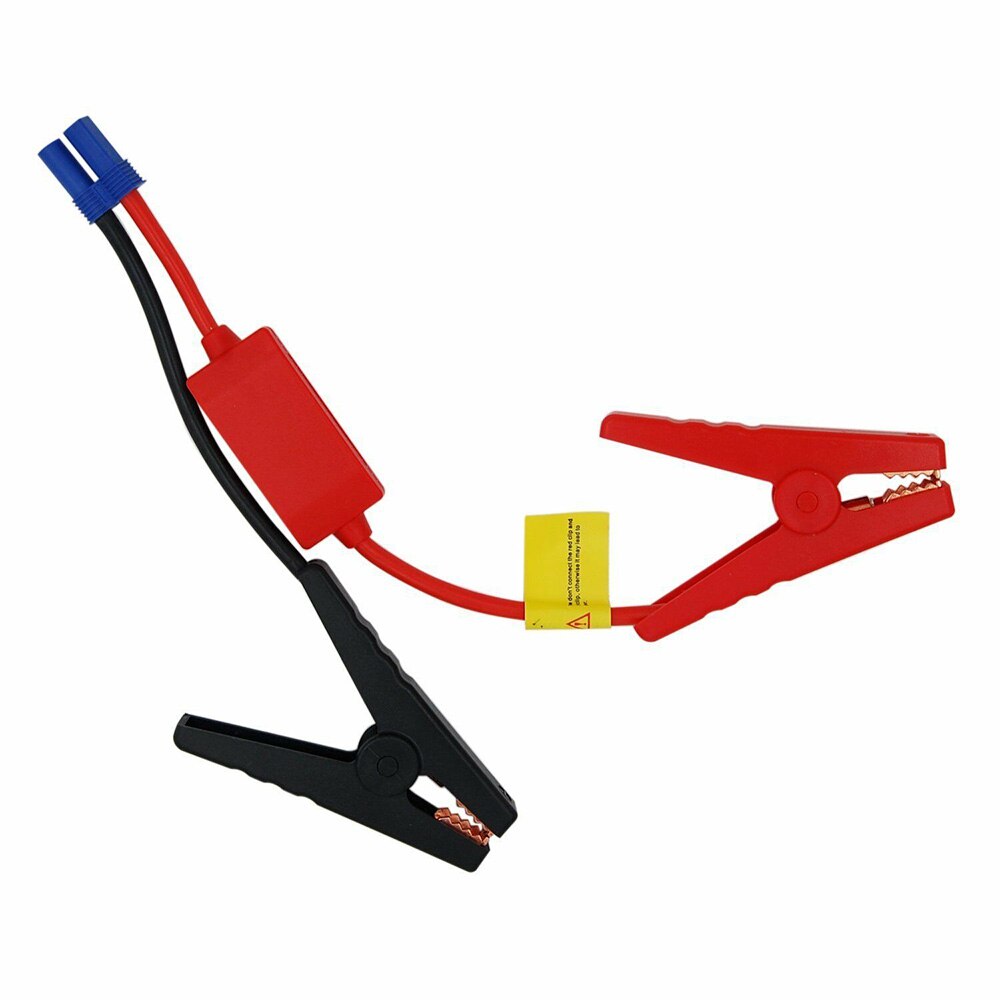 Jumper starter  ec5 kontakt kabel krokodilleklemme booster 12v bil startkabel