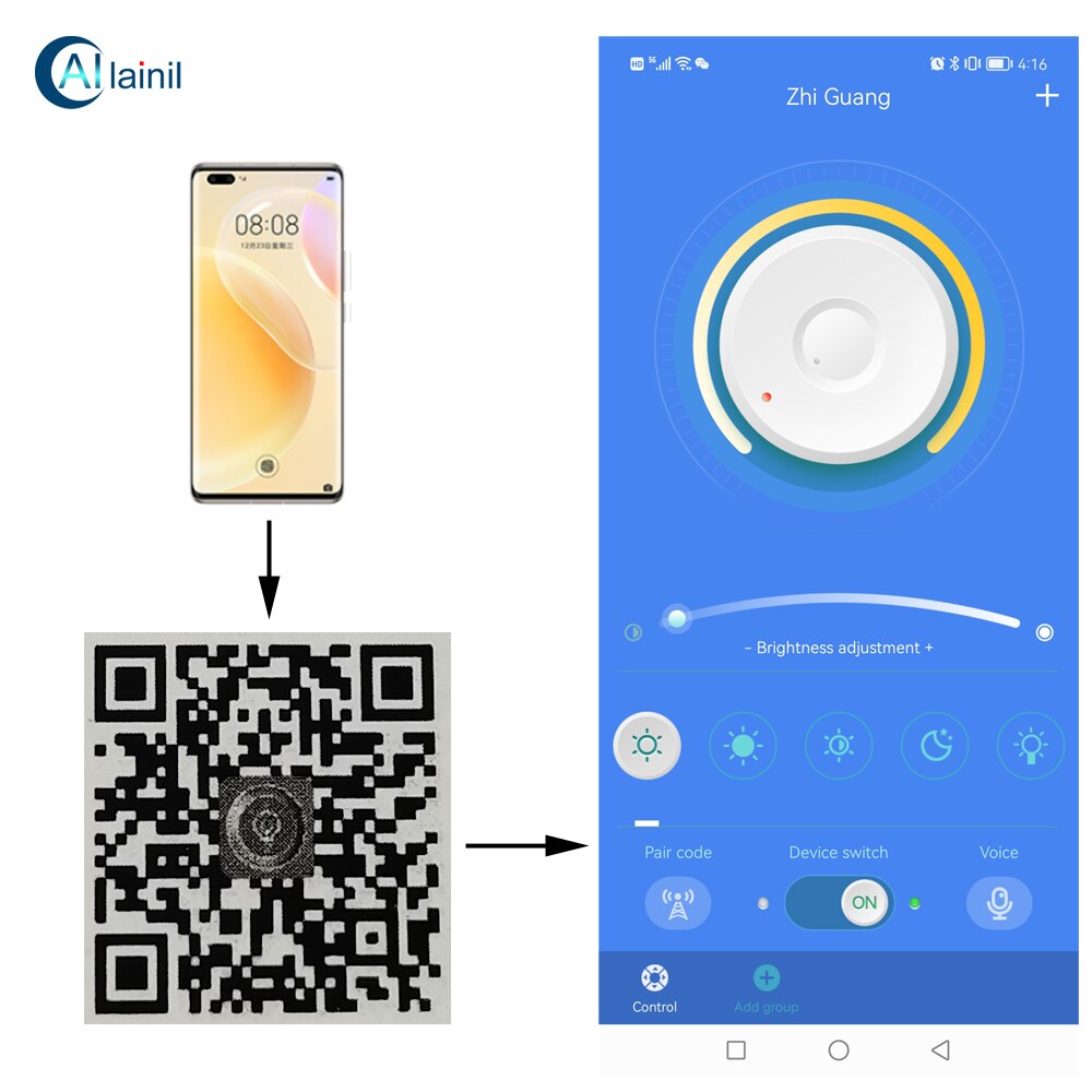 Led Reparatie Onderdelen (35-50W) X4 (40-72W)x4 2.G Intelligente Led Driver Werken Met Dual Kleuren Led Strips &amp; Bars In Kroonluchters Etc.