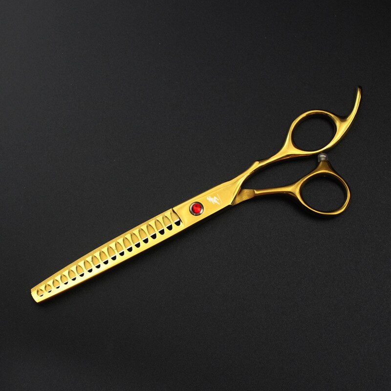 7.0 Inch Ronde Hoofd Pet Grooming Schaar Veiligheid Pet Schaar Pak Professionele Haar Kappers Schaar Hond Haar Schaar Set