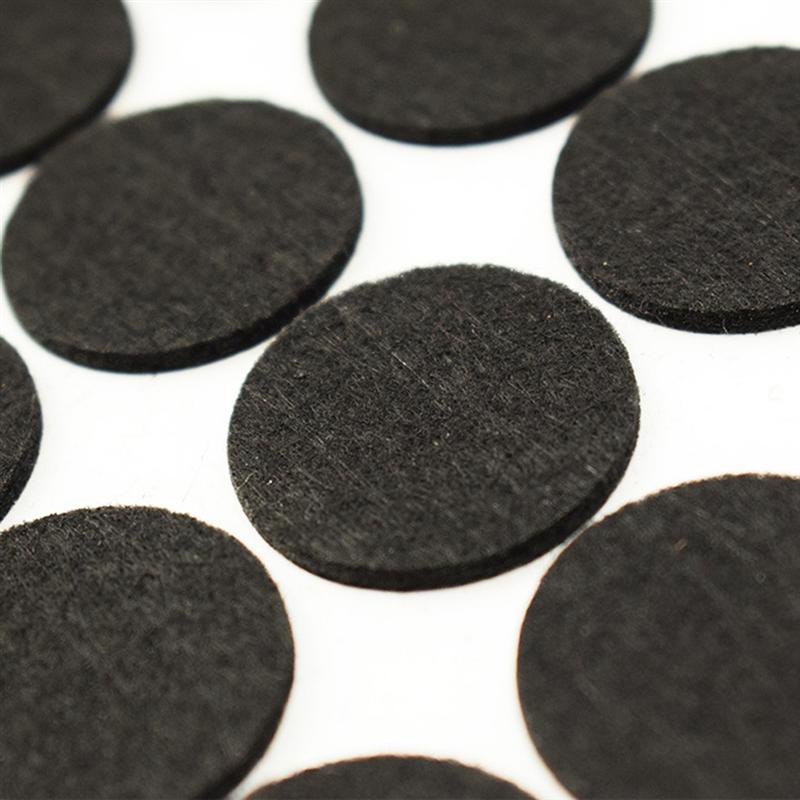 100 Stck Filz Möbel Pads Fühlte Füße Matten Selbst-Klebstoff nicht-Unterhose Möbel Pads Runde Tisch Und Stuhl füße Schutz Matten