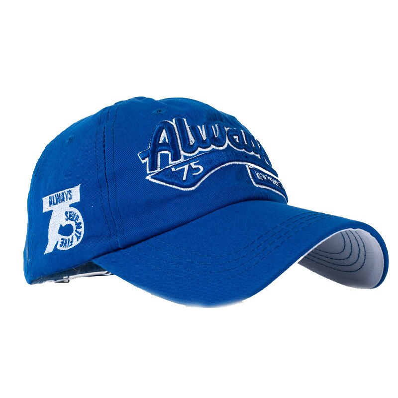 Snapback hat til kvinder mænd bomuld baseball cap afslappet sol hat broderi brev udendørs sport justerbare hætter