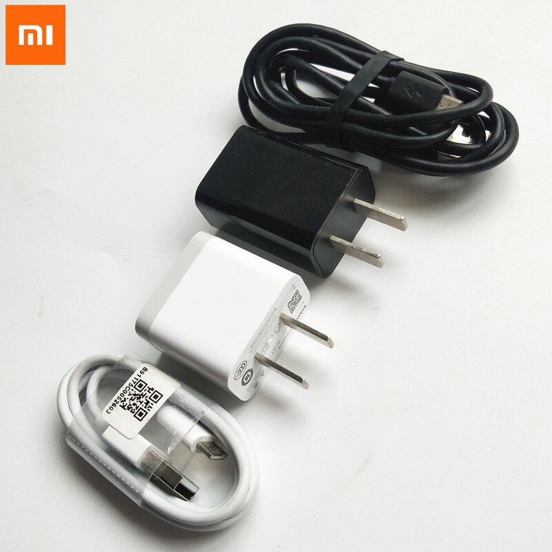 Xiaomi-cargador de viaje Mi 4X 4C Original, Cable Micro USB 5V 2A, adaptador de enchufe para EE. UU., para Redmi 7 7A 6A 5A Note 6 5 pro S2/A2 Lite