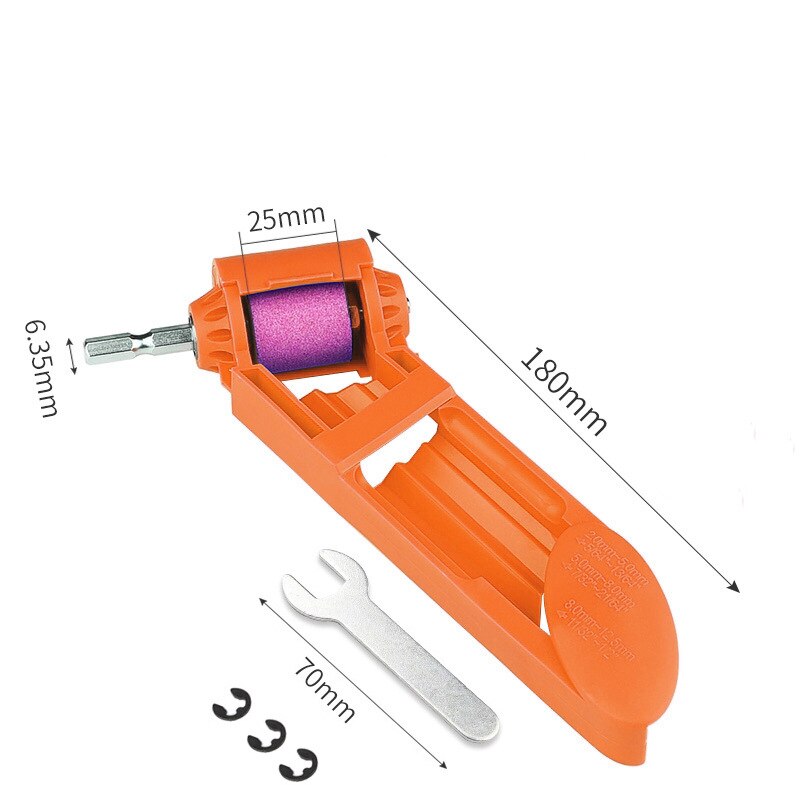 Corundum Grinding Wheel Drill Bit Sharpener Titanium-Coated Portable Powered Tool Parts from Grinding Wheels - price 21.12 Corundum Grinding Wheel Drill Bit Sharpener Titanium-Coated Portable Powered Tool Parts from Grinding Wheels - price 21.12
