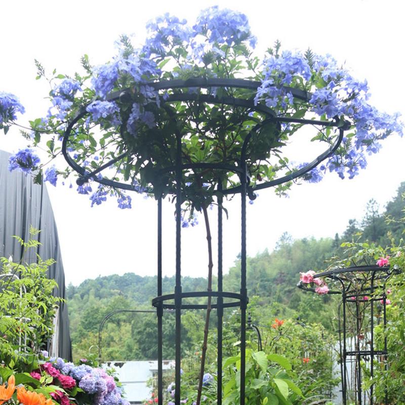 drinnen-Gitter abnehmbare Garten Obelisk Gitter Pflanzen Kletter Halfter für drinnen draussen Garten Garten Garten zubehör