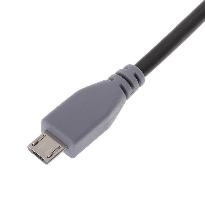 Micro USB Type B Male To Micro B Male 5 Pin Converter OTG Adapter Lead Data Cable 25cm/50cm/100cm