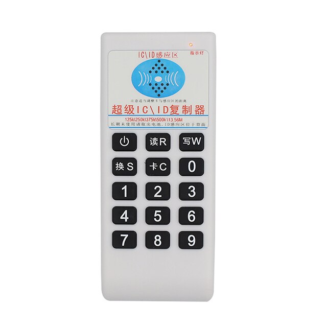 De Frecuencia 125Khz-13,56 MHZ duplicador copia clonador RFID tarjeta NFC IC lector y escritor de Control de acceso Etiqueta de tarjeta duplicador: type1