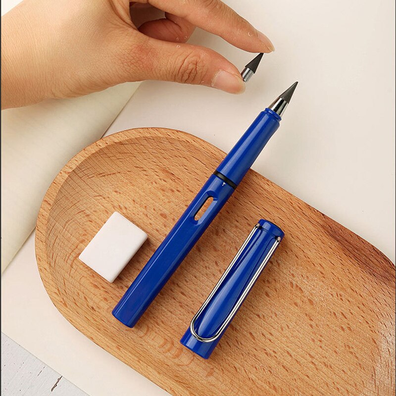 Juego de lápices eternos para escritura ilimitada, pluma borrable sin tinta, nueva tecnología, lápices mágicos para bocetos de arte, herramienta de pintura, para niños
