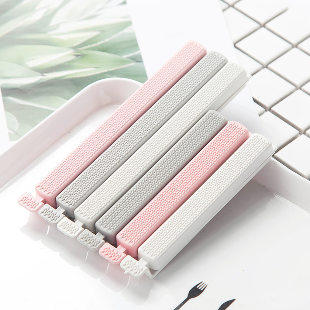 Plastic Bag Sealer Clip Snack Fresh Food Storage Bag Clips Kitchen Tool Accessories Mini Vacuum Sealing Clamp Food Clip