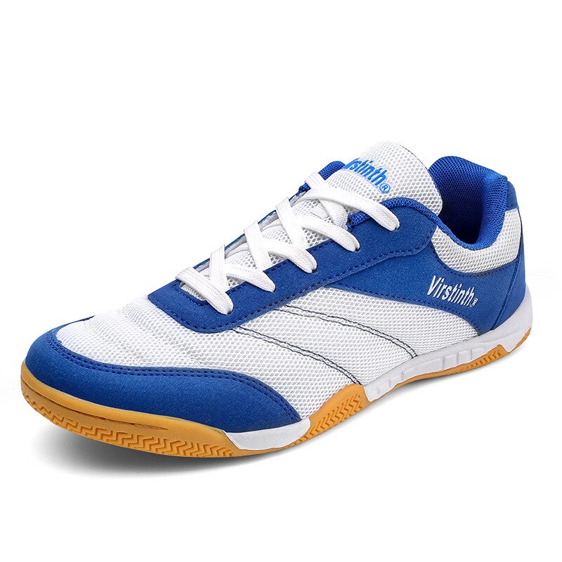 Zapatillas de tenis de mesa profesionales para adultos, calzado de tenis de mesa de entrenamiento, con fondo inferior: Blue / 36