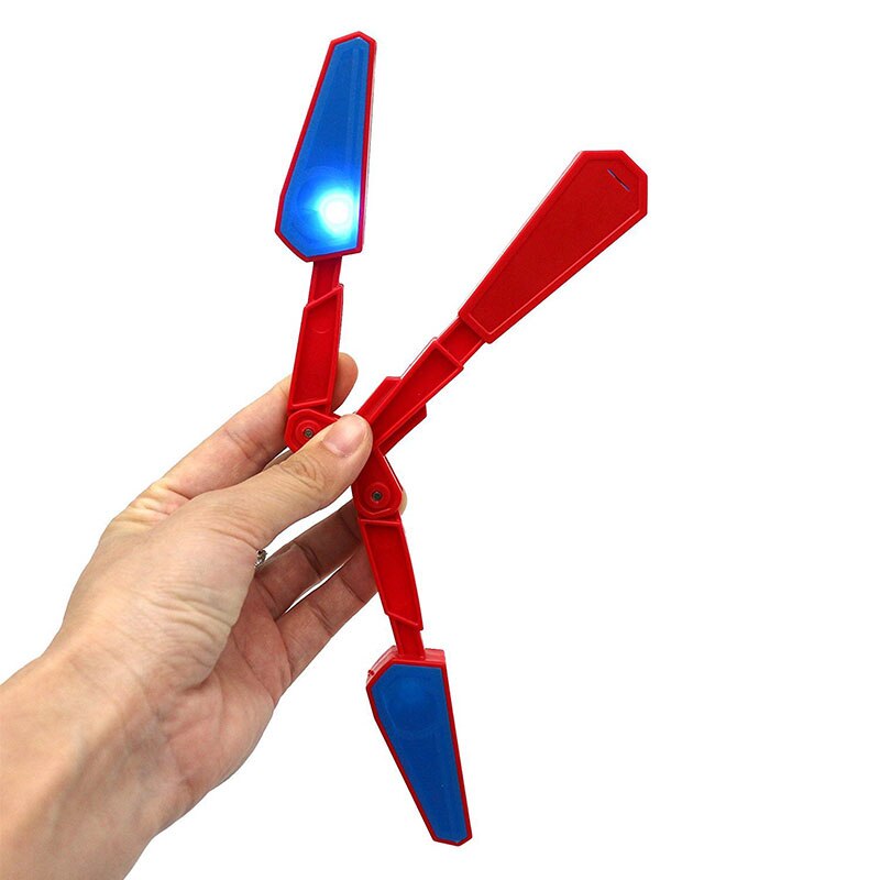 Interessante Kinder Flip Schmetterling Messer Flipper stressabbau Spielzeug Twirl Es FÜHRTE Master Licht Up Finz 100 Tricks Outdoor spielzeug