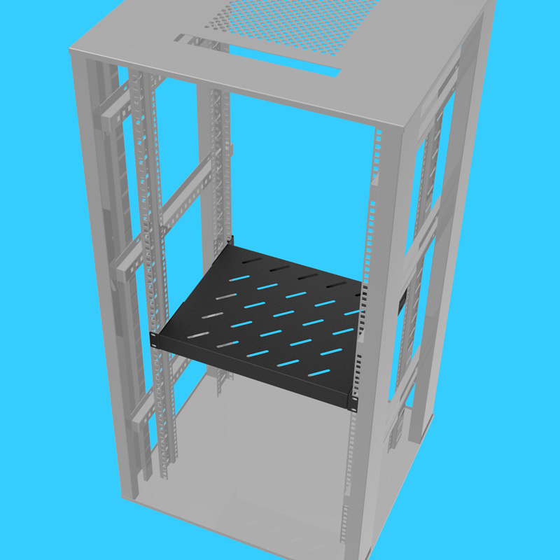 1U rack layer board tray Frame type tray Multi-functional rack fixed plate Speaker amplifiers rack tray