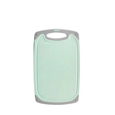 Wheat Straw Non-Slip Hangable Chopping Board Multifunctional Heat-Resistant Eco-Friendly Cutting Boards Kitchen Tools: green / 24x39.7cm