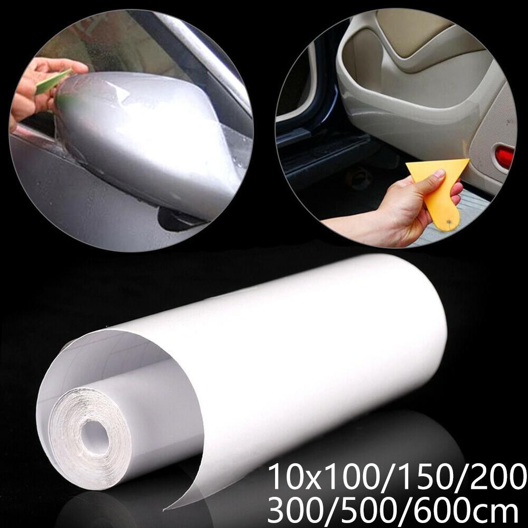 Car Mountain Bike Bicycle Frame Protection Tape Vinyl Film Clear Waterproof 10cmx100/150/200 Bike Frame Protection Stickers Tape