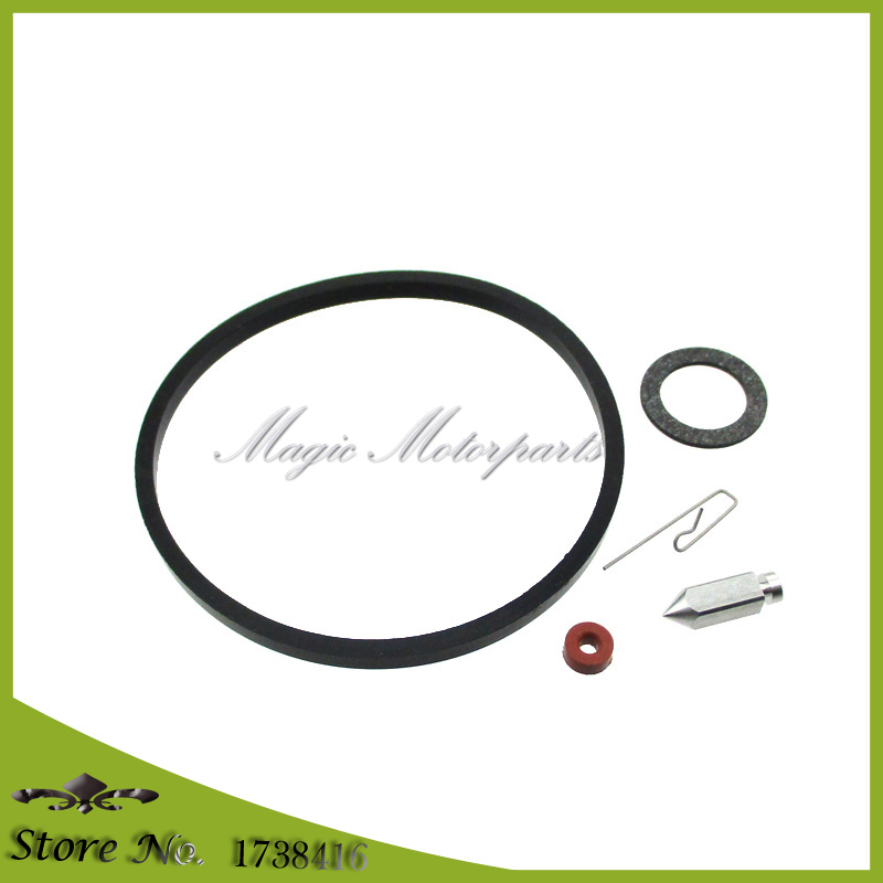 Kit de réparation de joint de bol de siège d'aiguille de carburateur 10x pour Tecumseh 631021 631021A 631021B V40 V50 V60 VM80 H30 VM100 HMSK OHM120
