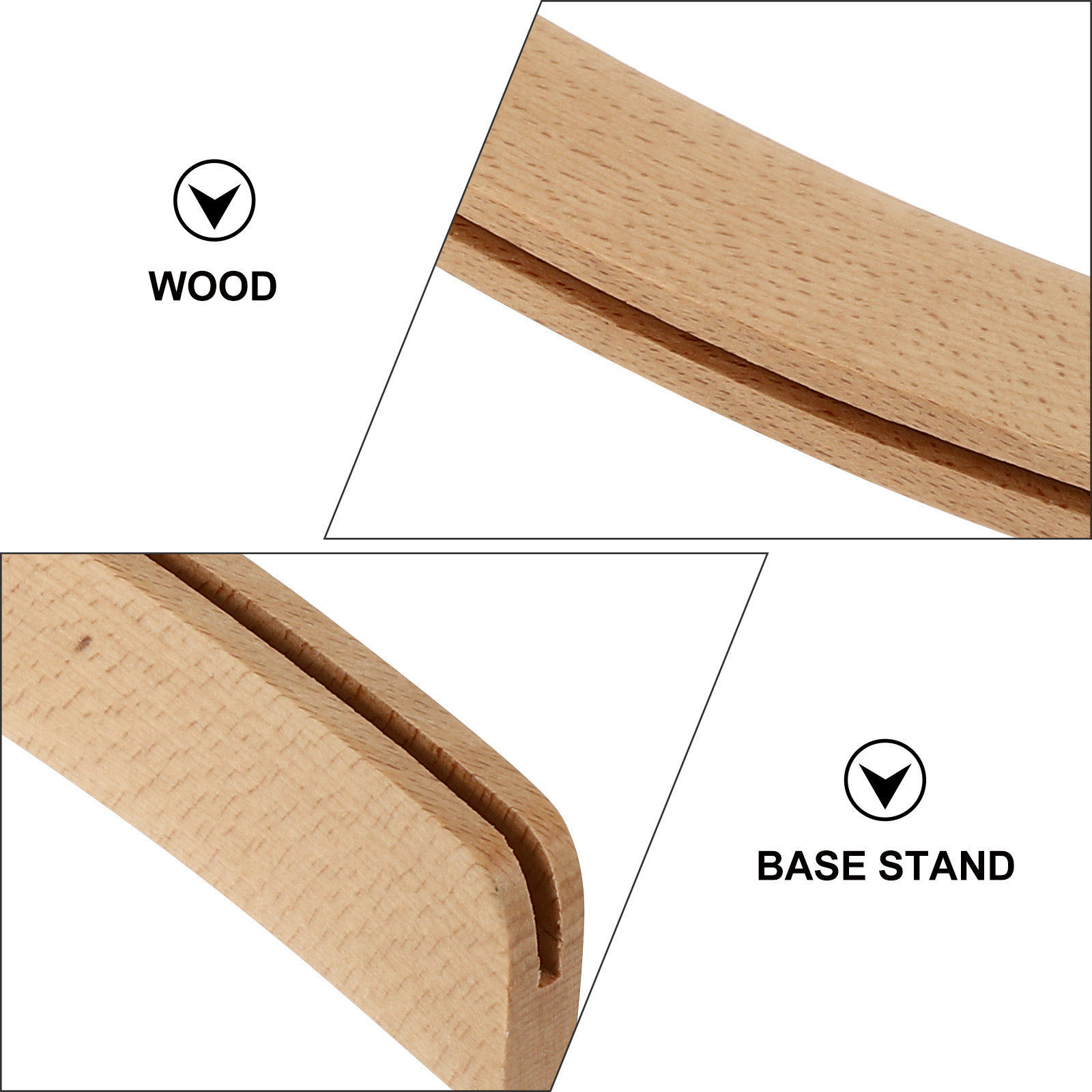 Cards Game Stand Displaying Holder Wooden Base Gaming Cards Base for Plaything Cards Cards Cards Room