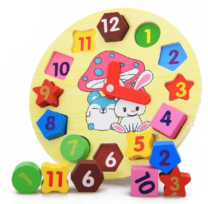 Baby Kids educazione per bambini giocattoli Puzzle in legno giocattolo Puzzle geometrico in legno per bambini Montessori Early Learning toy GYH