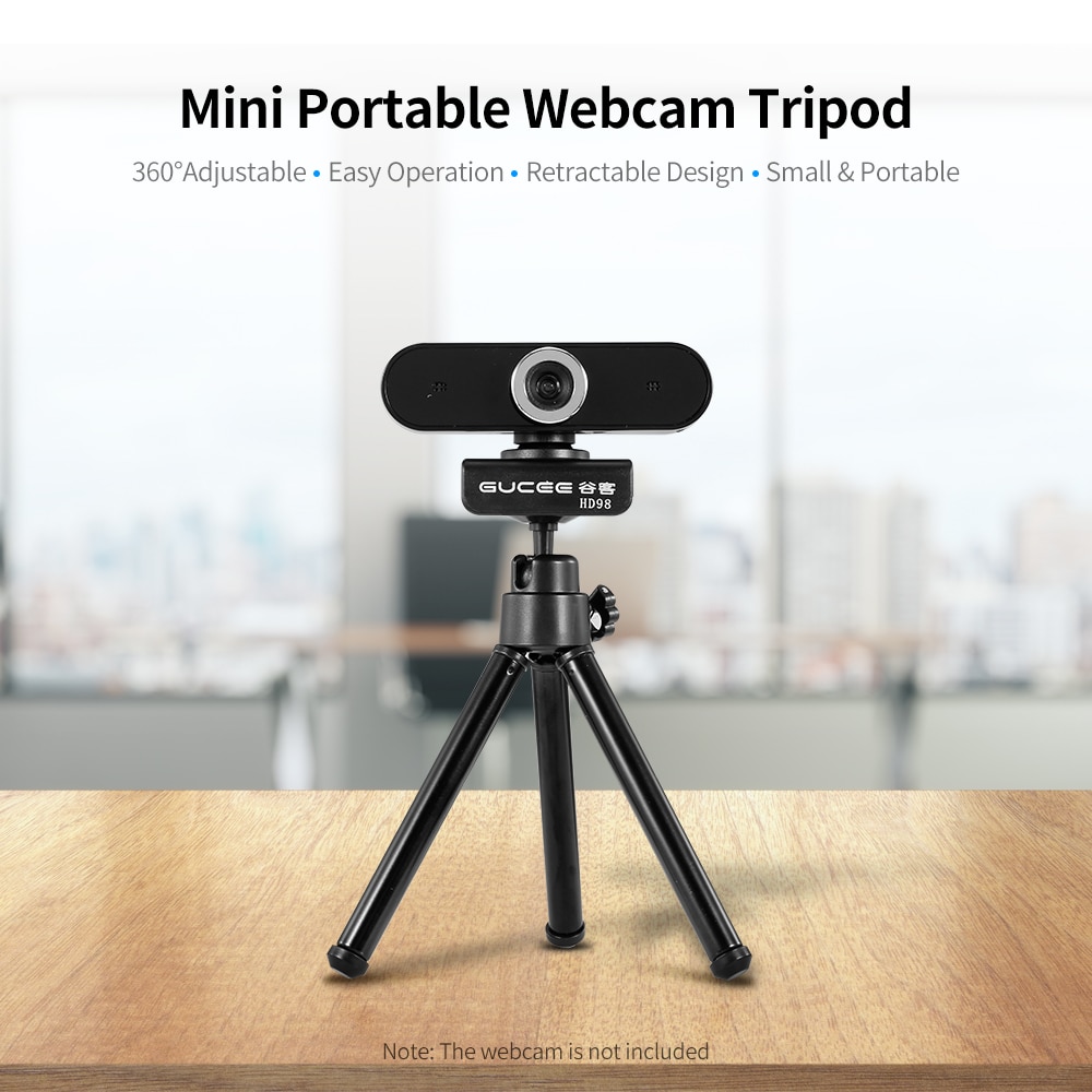 Draagbare Webcam Statief Lichtgewicht Mini Webcam Statief Voor Smartphone Webcam Desktop Statief Telefoon Houder Tafel Stand