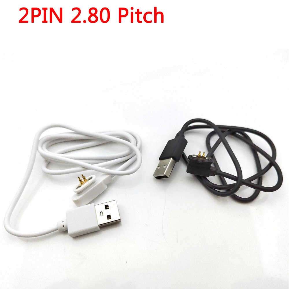 1sets DC Magnetic USB Charging Cable Male Female PogoPin Connector Power Solution 2P Magnets Contact Pad PCB Solder 2.8MM Pitch