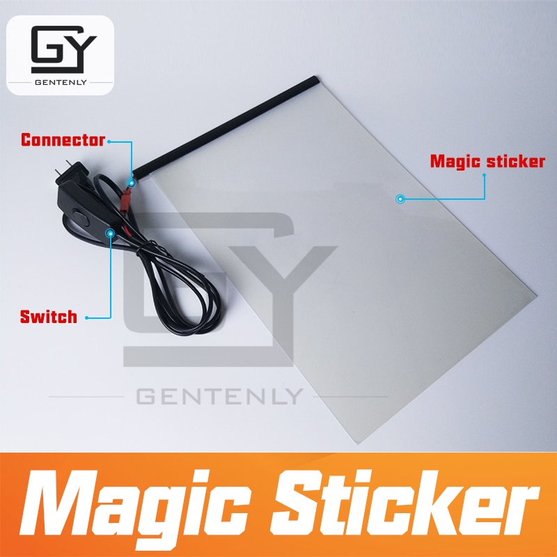 Pegatina mágica para sala de escape de la vida Real, pegatina increíble para ver pistas ocultas, accesorios de cámara secreta