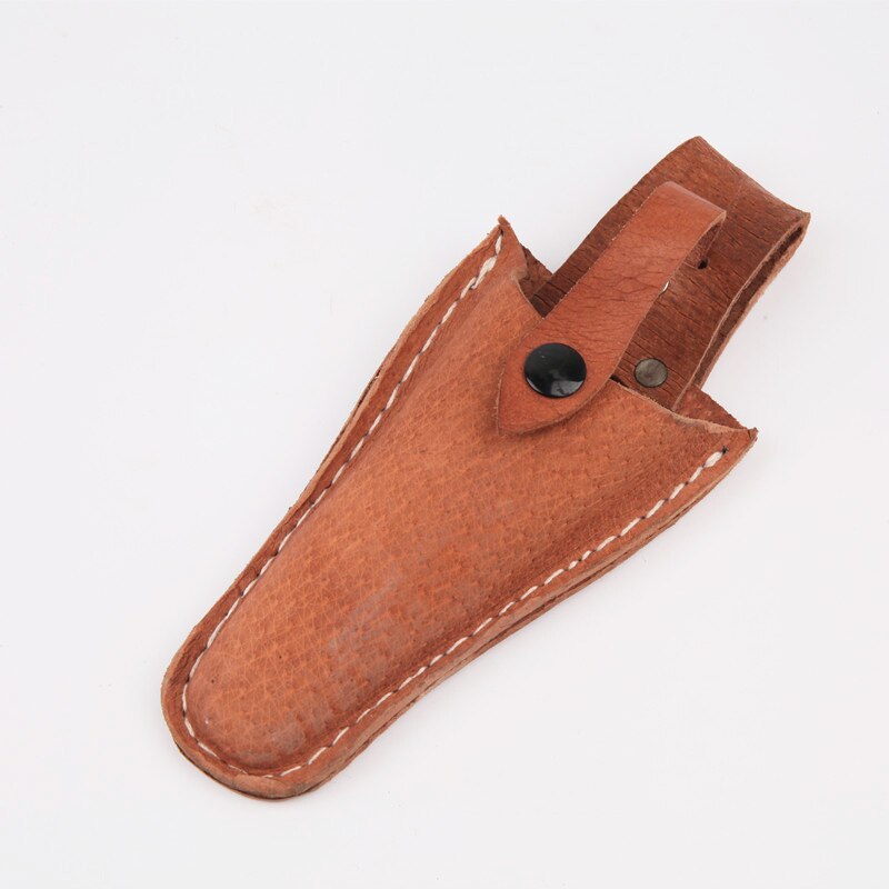 Scissors Storage Bag Portable Garden Sheath Tools Bag Holder Case Durable Leather Pruning Scissors Bag Buckle Gardening Pouch