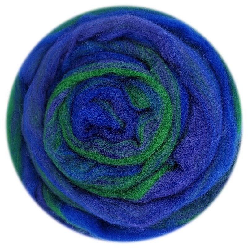 Blended Wol Roving 50G, Merino Gemengde, Hand Geverfd Wol Top Art, naald En Nat Vilten Benodigdheden, Naaldvilten Diy Wol (NO.13)