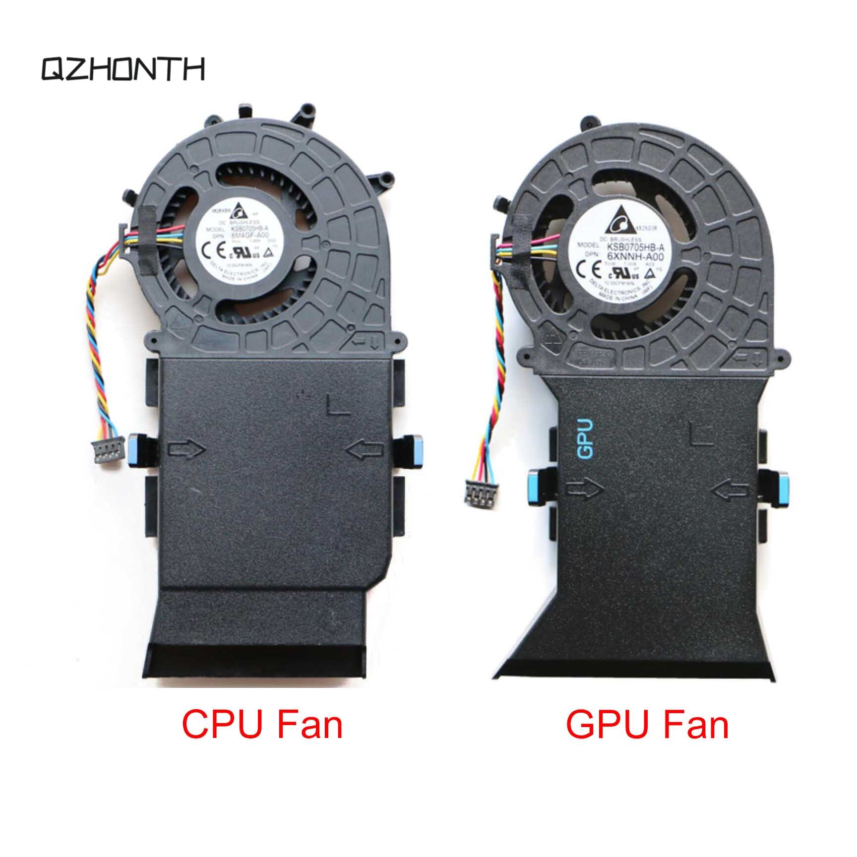Laptop CPU Fan & GPU Fan Für Dell OptiPlex 3020M 3040 3046M 3050 7040M 7050M 9020M