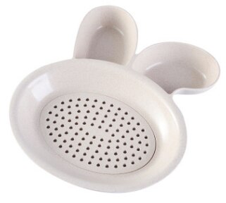 Plateau rond Double couche pour boulettes | 1 pièce, plateau de vidange avec soucoupe plongeante assiette de collation fruits français porte-frites plat poêle ustensiles de cuisine: 9