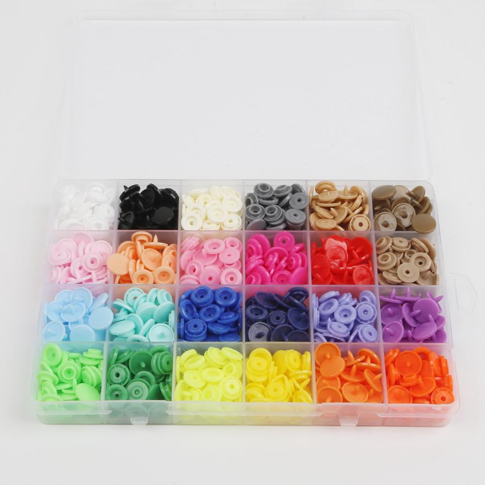 Tryckknapp tång knapp 150 set  t5 mix plast harts knappar 12mm tryck kläde knapp press maskin sömnad verktyg tillbehör: 240 st kartongförpackning