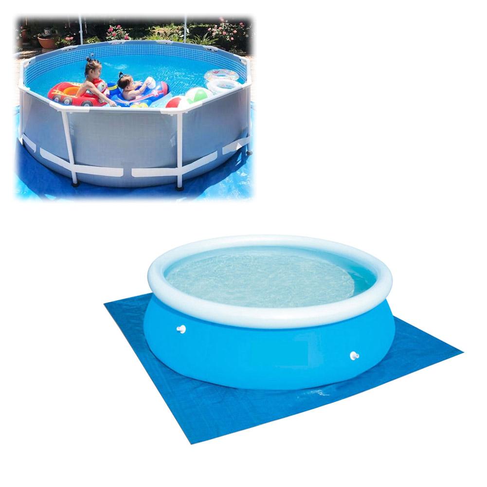 Swimming Pool Cover Swimming Pool Ground Mat High UV-resistant Polyester Rainproof Dust Cover Swimming Pool Accessories