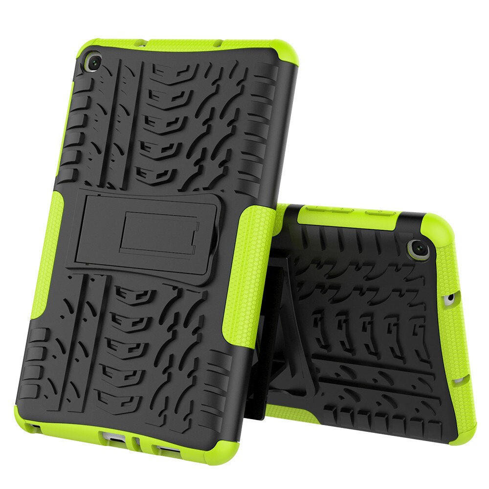 Robuuste Hybrid Case Stand Cover Voor Samsung Galaxy Tab Een 8.0 T295 T290 Terug Beschermende Shell Shockproof: GN